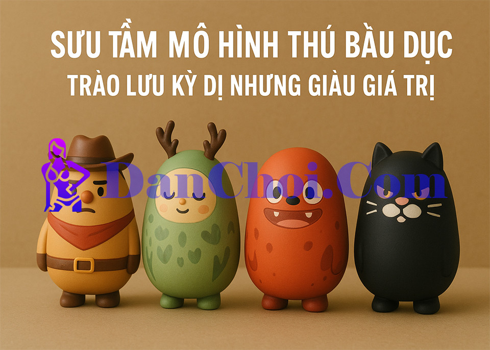 Sưu tầm mô hình thú bầu dục – trào lưu kỳ dị nhưng giàu giá trị