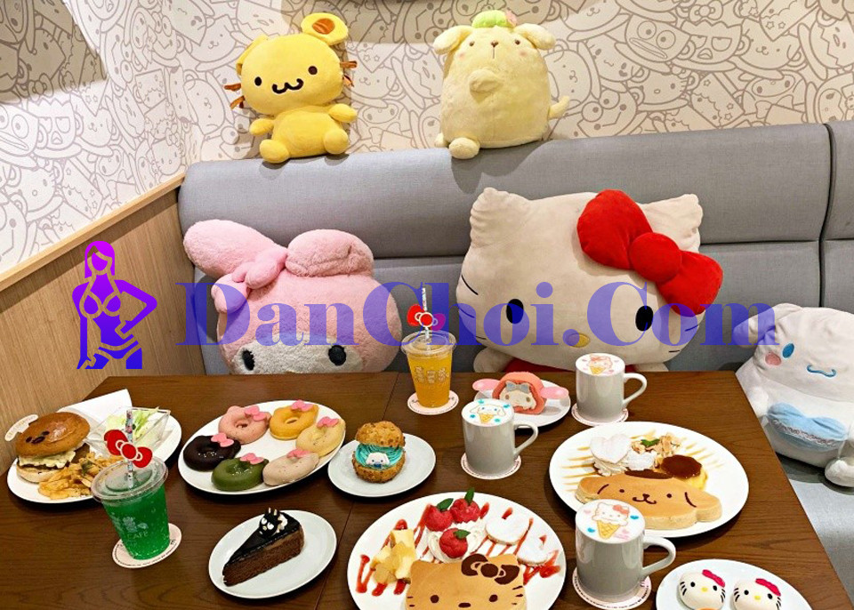 Đắm chìm trong thế giới kỳ lạ tại quán cafe búp bê Kawaii ở Tokyo