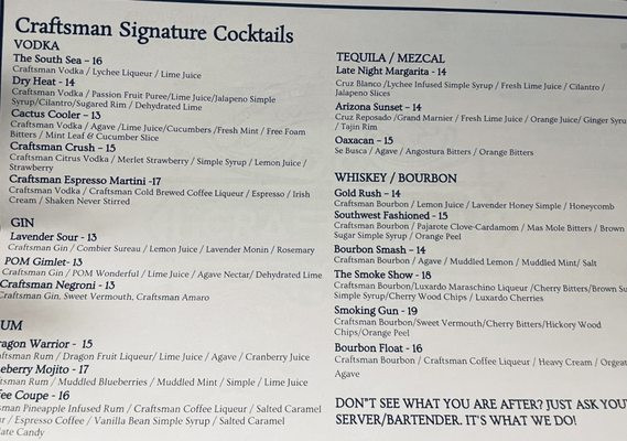 The Craftsman Cocktail Bar: Quán cocktail bí ẩn cho dân chơi sành vị