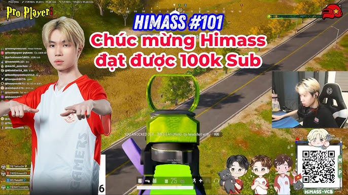 Himass và hành trình chinh phục cộng đồng PUBG bằng kỹ năng siêu thực