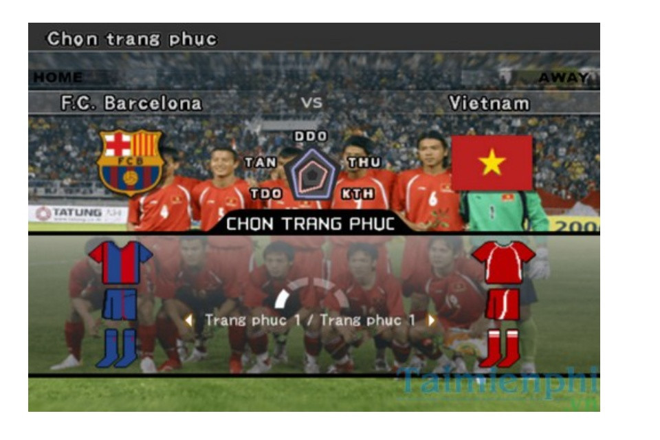 PES 6 V-League PS2 – khi bóng đá Việt bước vào game tuổi thơ