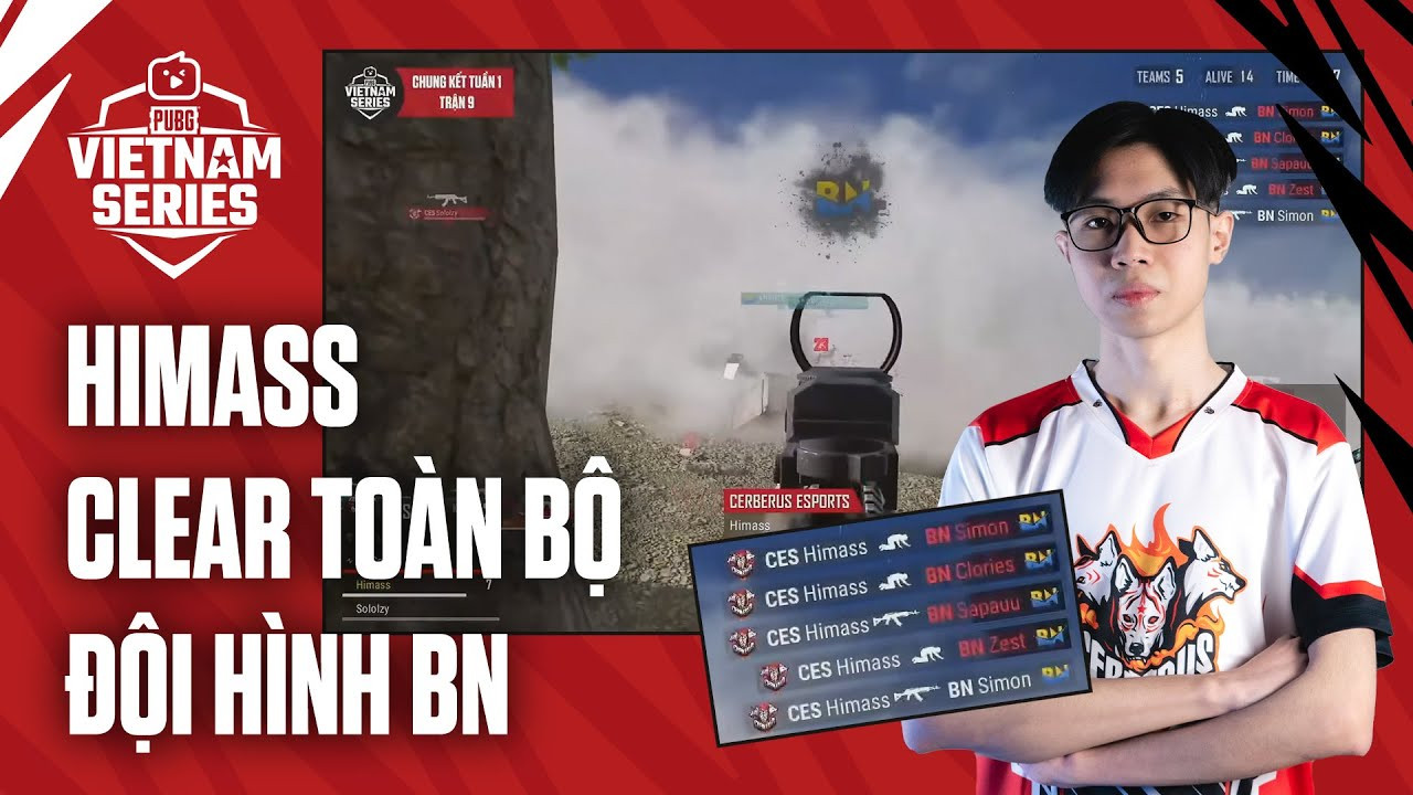 Himass và bước ngoặt đưa anh lên đỉnh vinh quang của esports PUBG